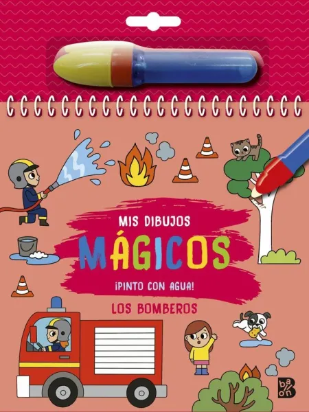 Pinto con Agua los Bomberos