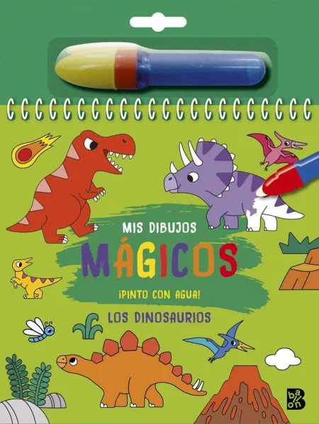Pinto con Agua los Dinosaurios