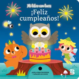 Mi Libro con Luces Feliz Cumpleaños
