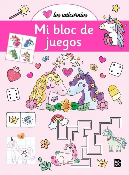Unicornios mi Bloc de Juegos