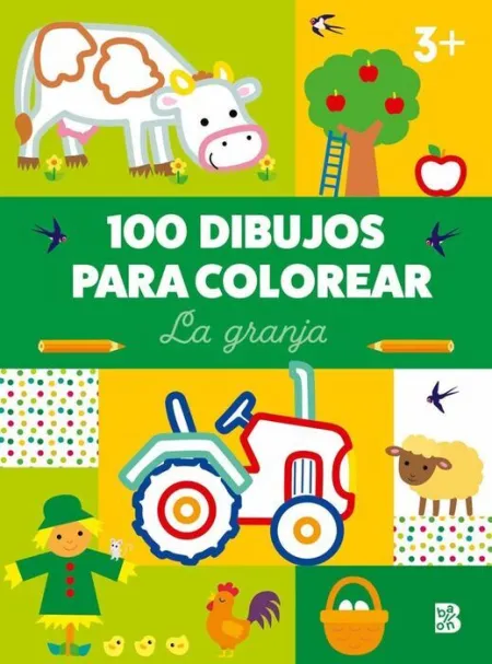 100 Dibujos para Colorear la Granja