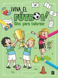 Viva el Fútbol-Bloc para Colorear