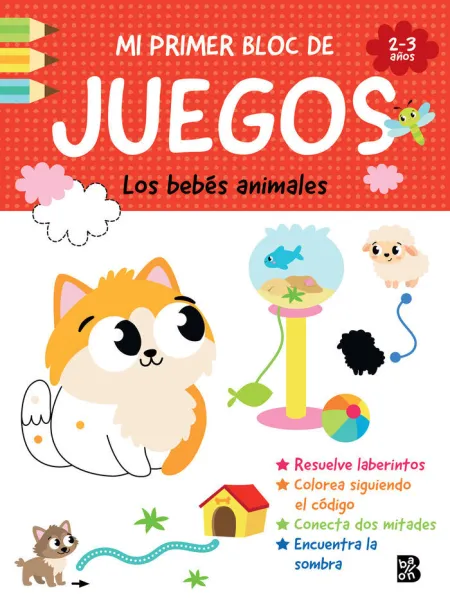 Primer Bloc Juegos Bebes Animales