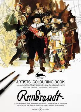 Rembrandt Paintings Coloring Book