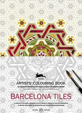 Barcelona Tiles. Colouring Book