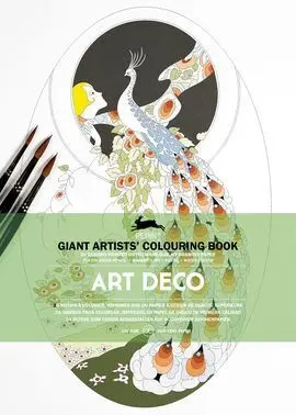 Art Deco Xxl Colouring Book