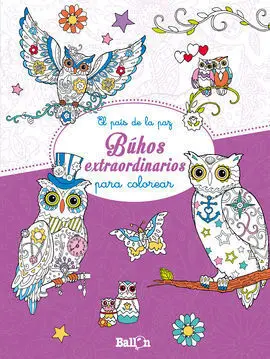 Búhos Extraordinarios para Colorear