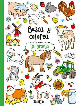 Busca y Colorea - la Granja