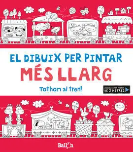 Tothom Al Tren! - el Dibuix Per Pintar Més Llarg