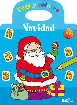Navidad - Pega y Colorea