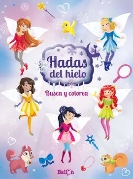 Hadas del Hielo - Busca y Colorea