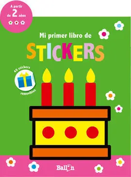 Mi Primer Libro de Stickers - Cumpleaños