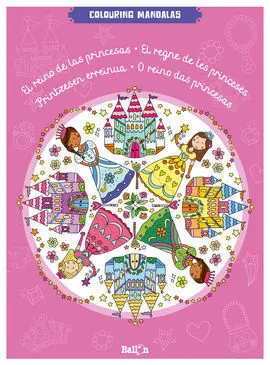 Colouring Mandalas - el Reino de las Princesas