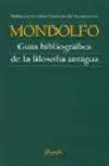 Guía Bibliográfica de la Filosofía Antigua
