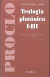 TEOLOGÍA PLATÓNICA I-III