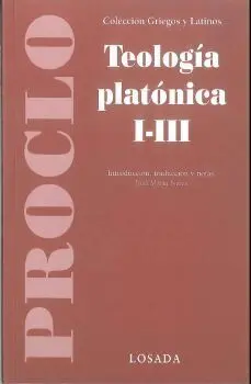 Teología Platónica I-Iii