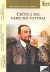 CRITICA DEL DERECHO NATURAL