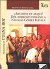 ¿ARS BONI ET AEQUI?