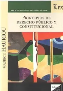 Principios de Derecho Publico y Constitucional