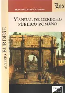 Manual de Derecho Publico Romano