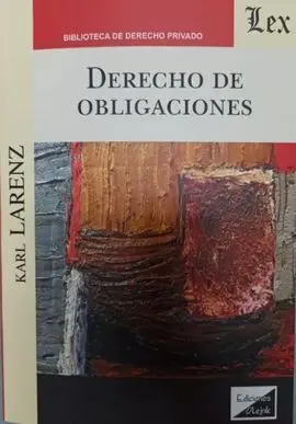 Derecho de Obligaciones (Larenz)