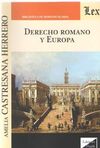 DERECHO ROMANO Y EUROPA