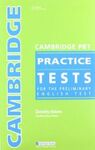 CAMBRIDGE PET PRACTICE TESTS CD3