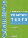 CAMBRIDGE PET PRACTICE TEST KEY