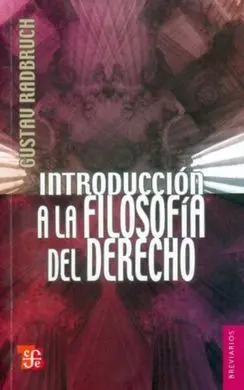 Introducción a la Filosofia del Derecho