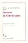 CONCEPTOS DE WALTER BENJAMIN