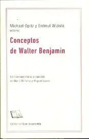 Conceptos de Walter Benjamin