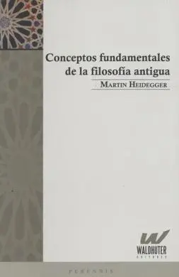 Conceptos Fundamentales de la Filosofia Antigua
