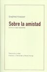 SOBRE LA AMISTAD
