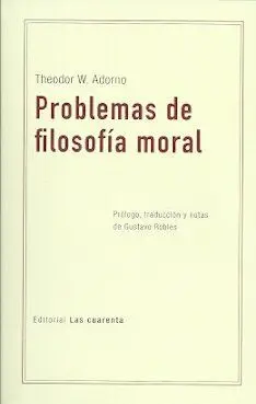 Problemas de Filosofía Moral