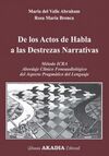 DE LOS ACTOS DE HABLA A LAS DESTREZAS NARRATIVAS