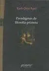 Paradigmas de Filosofía Primera