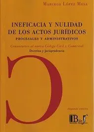 Ineficacia y Nulidad de los Actos Jurídicos Procesales y Administrastivos 2015