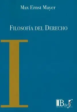 Filosofía del Derecho, I