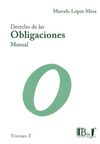 DERECHO DE LAS OBLIGACIONES. MANUAL 2 VOLUMENES