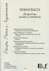 DEMOCRACIA. PERSPECTIVAS SOCIALES Y ECONOMICAS