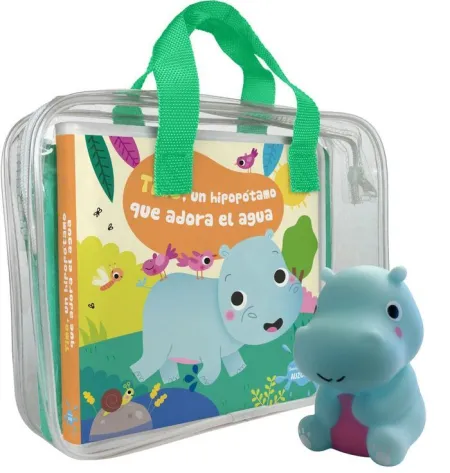 Libro Baño: Timo el Hipopotamo. a