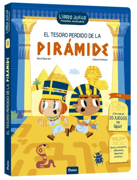 Libro Juego: Tesoro Piramides. au