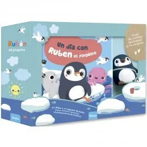 Libro de Baño. Un Día con Rubén el Pingüino. Ecológico