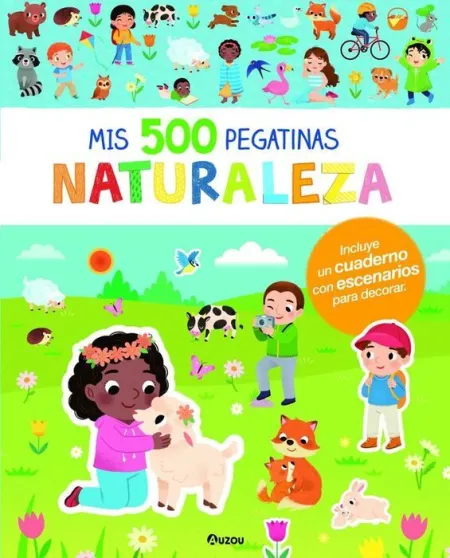 500 Pegatinas la Naturaleza. Auz
