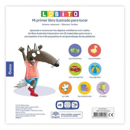 Lobito. pri. libro Ilustrado Tocar