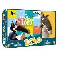 Los Viajes Extraordinarios de Lobo. Cofre con Peluche