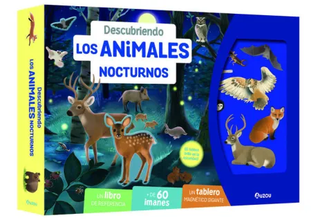 Descubriendo los Animales Nocturnos. Tablero Magne