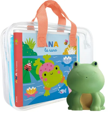 Ana la Rana. Libro Baño