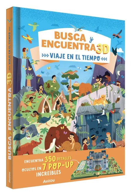 Busca y Encuentra 3D. Viaje en el Tiempo Pop-Up
