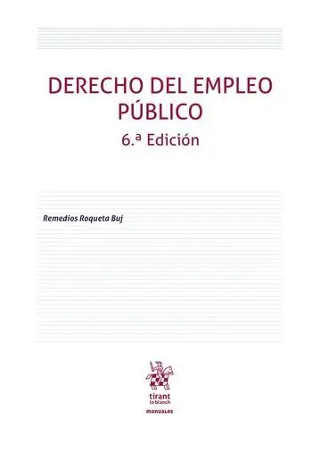 Derecho del Empleo Publico 6ª Edicion